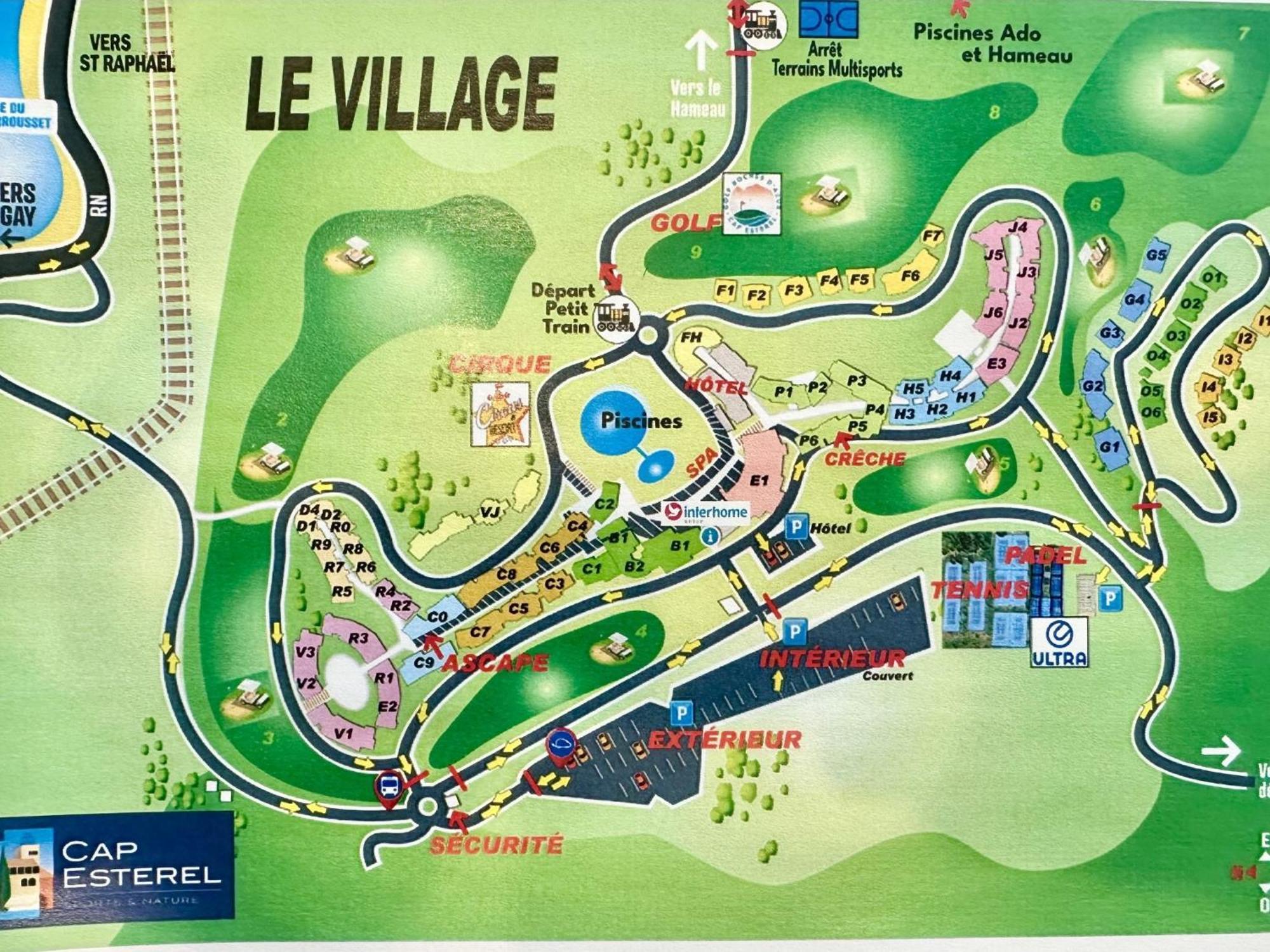 Apartment Village Cap Estérel - Le Village-40 Saint-Raphaël Extérieur photo